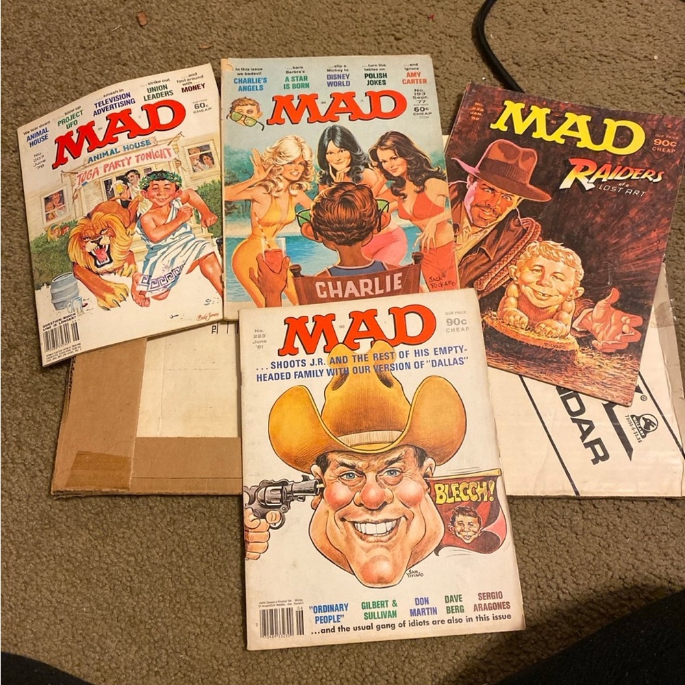 Vintage MAD Magazines Collection